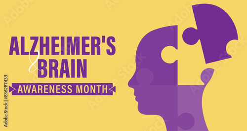 Alzheimer's and Brain awareness month is observed every year in June.