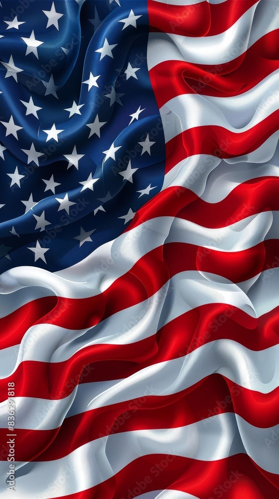 Obraz premium Memorial Day Background Design We will be closed for Memorial Day