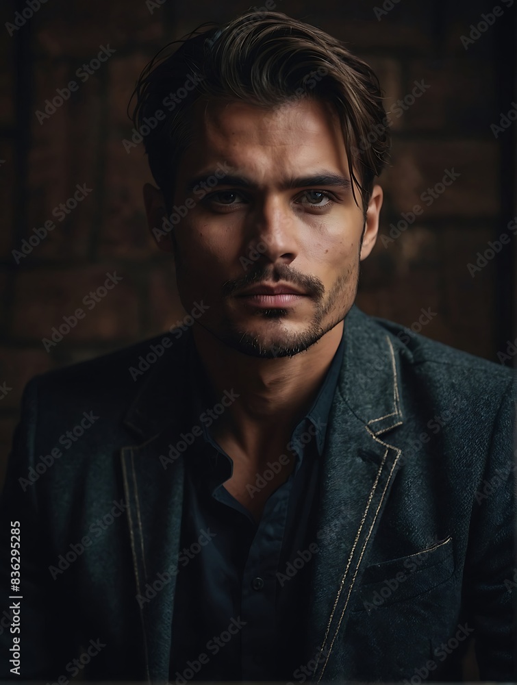 Obraz premium portrait of a handsome man