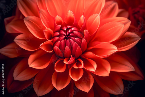 Closeup of a pink flower