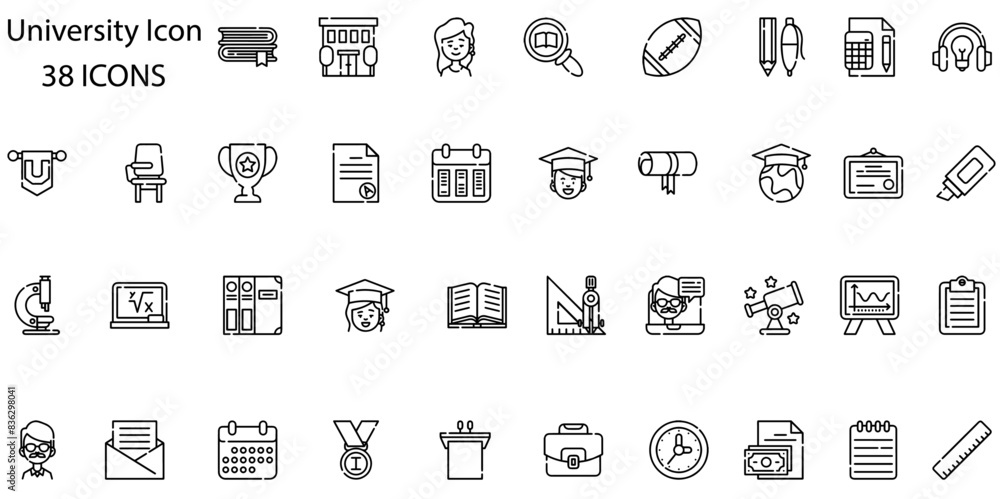 University Line Icon University Line Icon