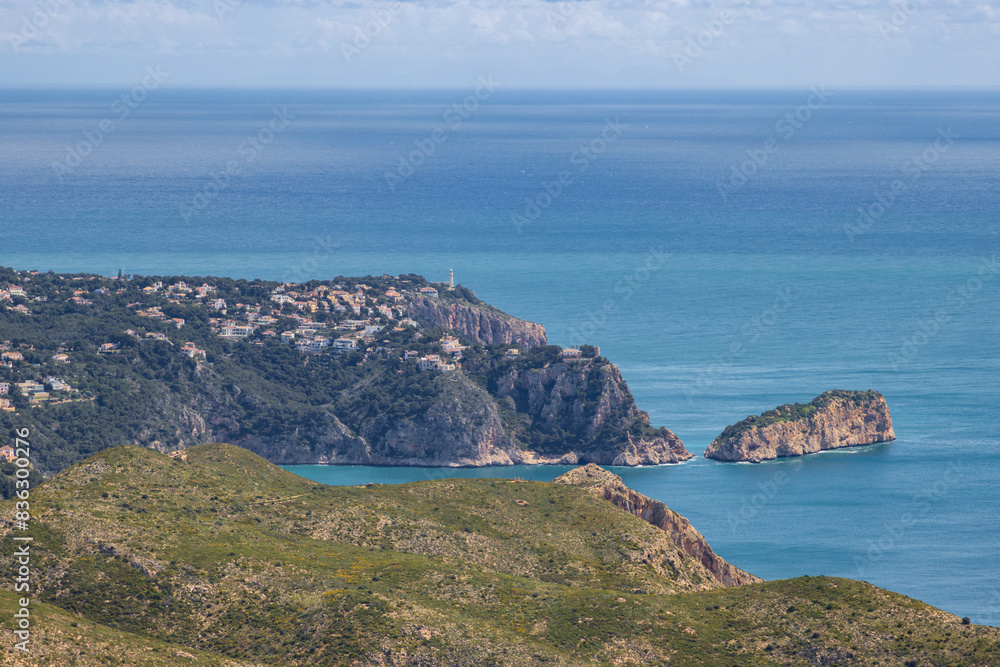 Viewpoint of Puig Llorença near Benitachell in Alicante (Spain) Viewpoint of Puig Llorença near Benitachell in Alicante (Spain)