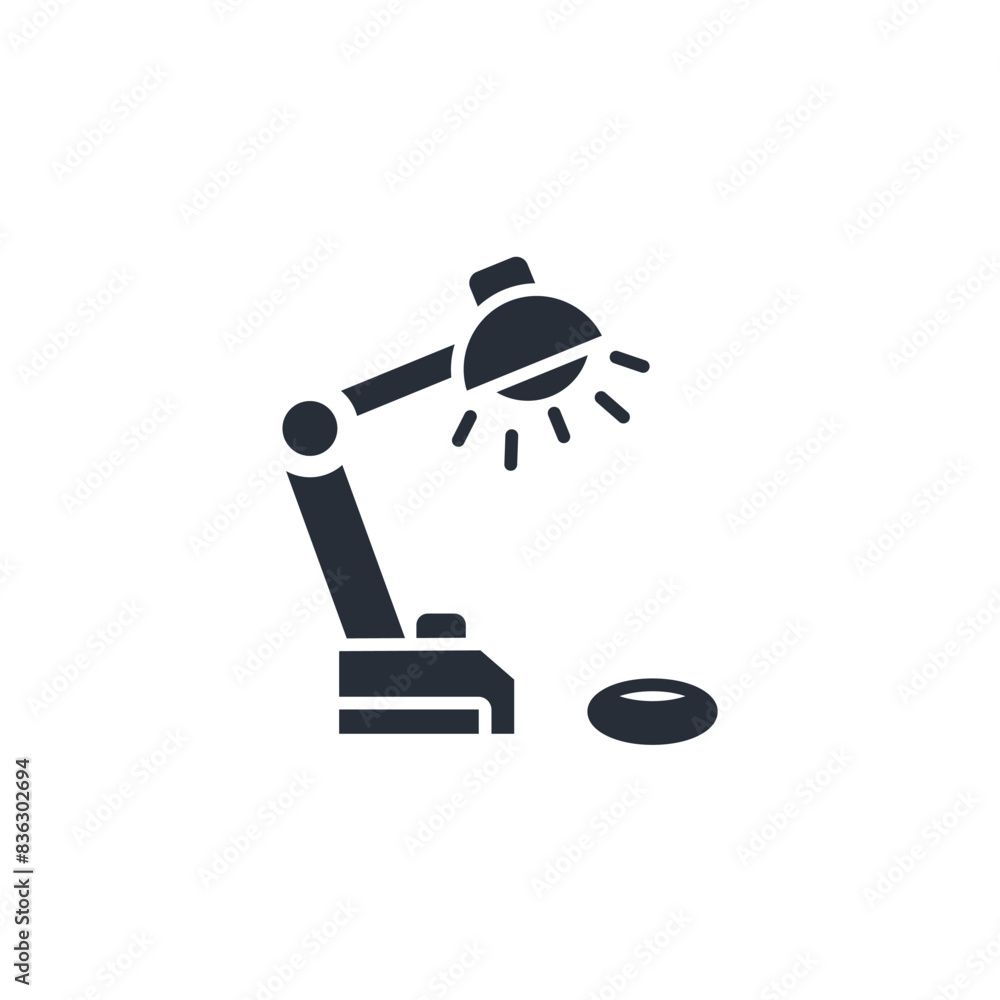 work lamp icon. vector.Editable stroke.linear style sign for use web design,logo.Symbol illustration.t work lamp icon. vector.Editable stroke.linear style sign for use web design,logo.Symbol illustration.t