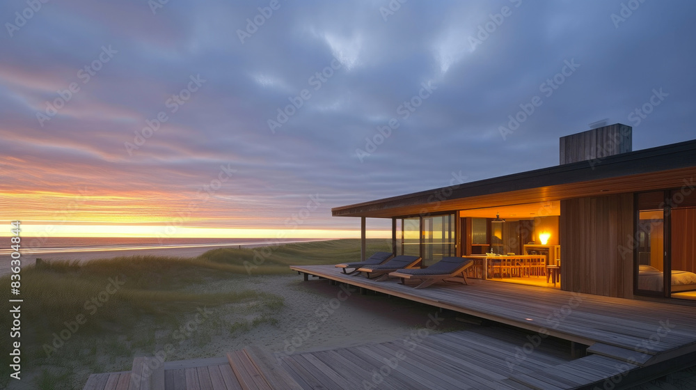 Coastal Living: Modern Beach House Oasis