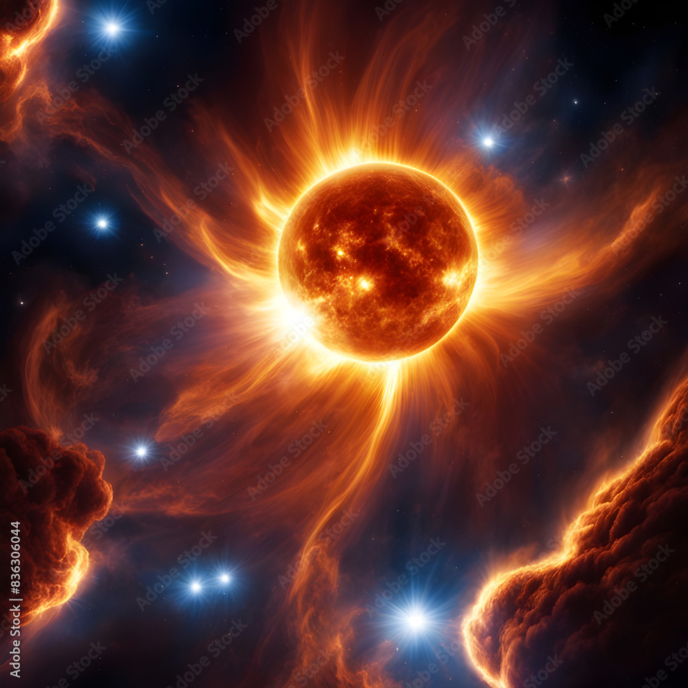 Obraz premium planet in space