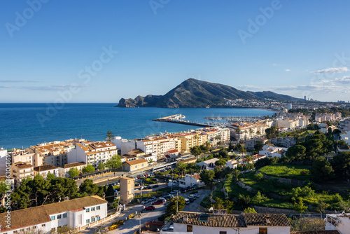 Beautiful town of Altea in Alicante (Spain)