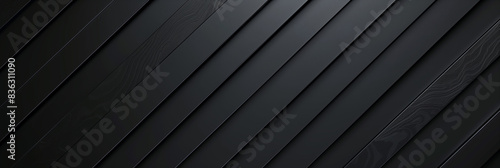 黒色の壁のパネルのテクスチャの背景画像,Black Wall Panel Texture Background Image,Generative AI photo