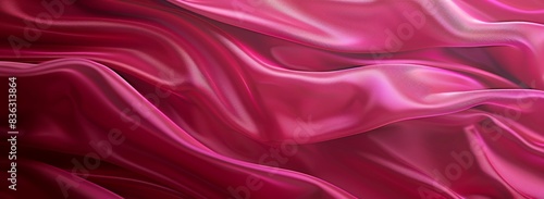 Vibrant high-res deep pink background perfect for adding a pop of color to any design project  Created with Generative AI.