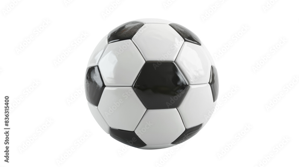 Fototapeta premium Soccer ball, football, isolated