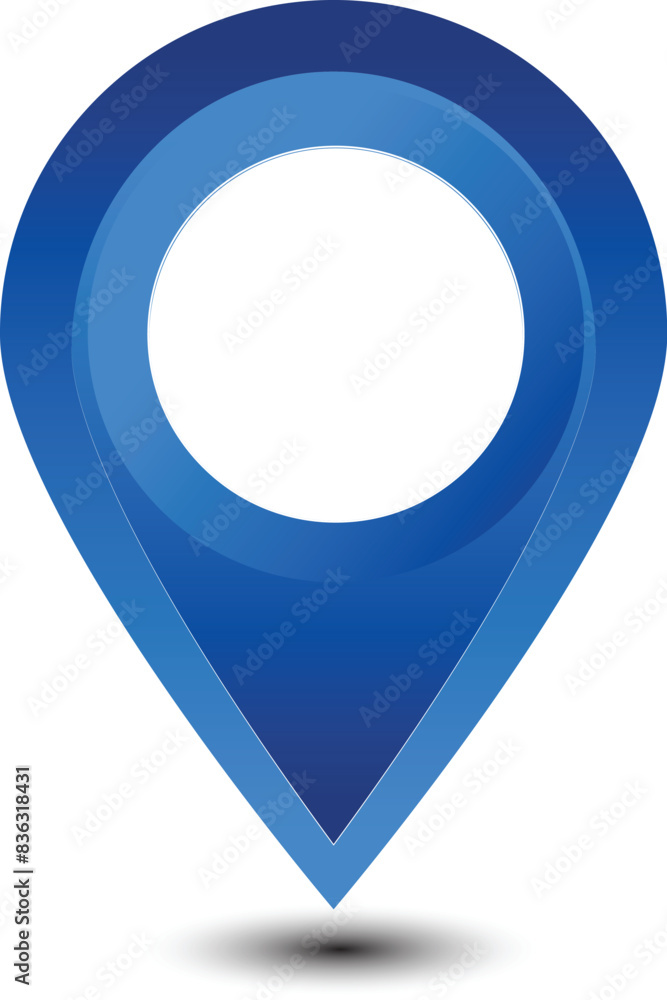 Vector glossy red realistic modern map pointer Map pointer 3d pin Vector glossy red realistic modern map pointer Map pointer 3d pin