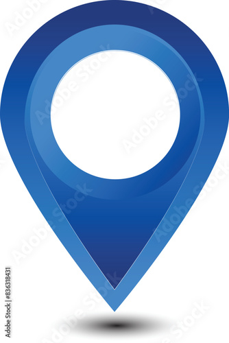 Free Download Vector glossy red realistic modern map pointer Map pointer 3d pin - GFXLoad
