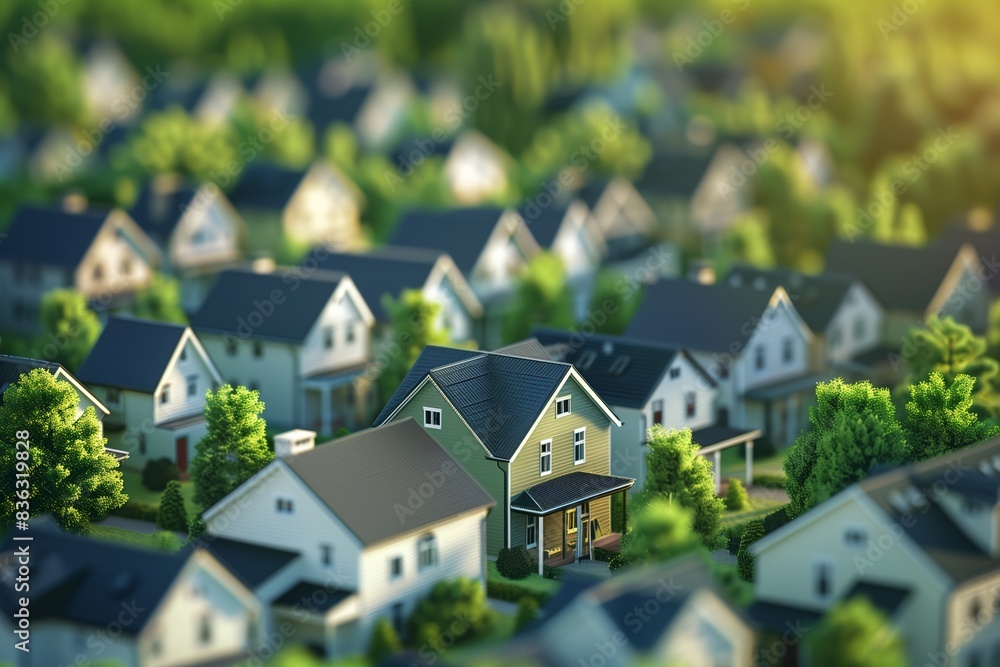 Real Estate Market Conceptual Visualization for Property Sector Real Estate Market Conceptual Visualization for Property Sector