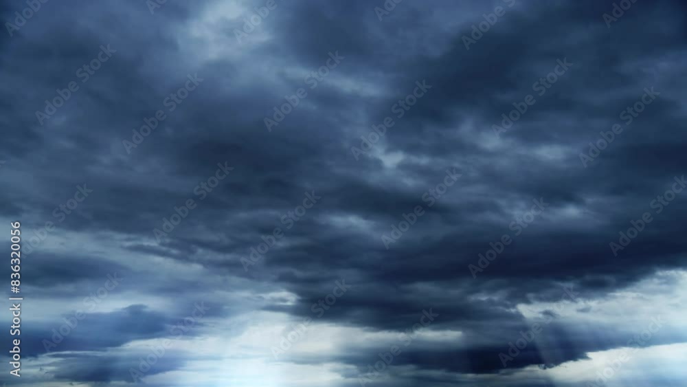 Time lapse of lighting in dark stormy cloudy Time lapse of lighting in dark stormy cloudy