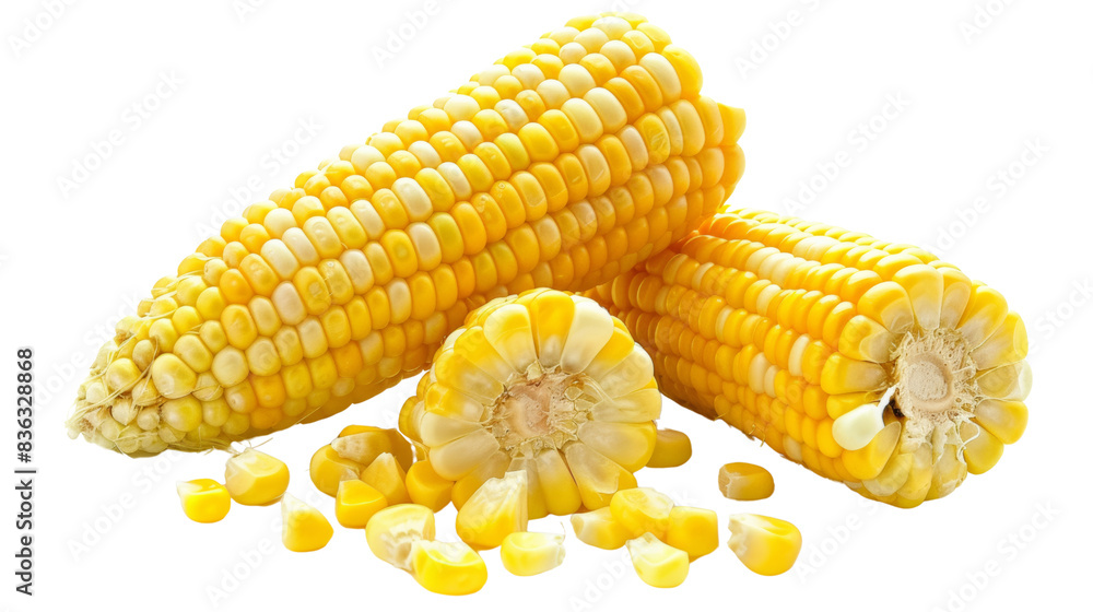 Corn, isolated Corn, isolated
