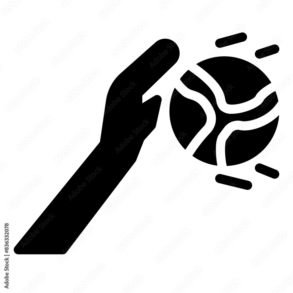 smash icon solid style