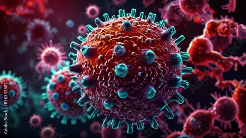 3d rendered illustration of a bacteria