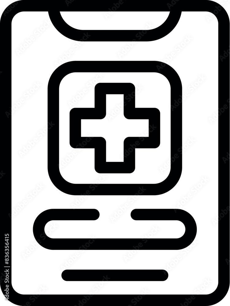 Healthcare concept, black and white medical prescription icon illustration in minimalist flat design, suitable for web, application, and interface.Editable, scalable, and printable vector graphic Healthcare concept, black and white medical prescription icon illustration in minimalist flat design, suitable for web, application, and interface.Editable, scalable, and printable vector graphic