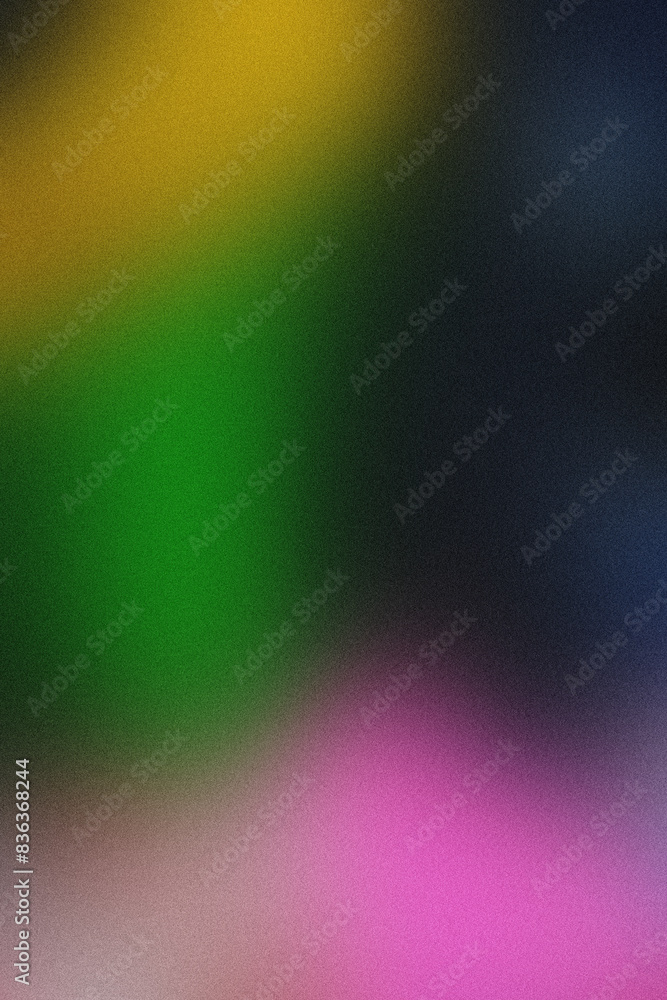 Fotografija Multi colored grainy background with a smooth gradient effect