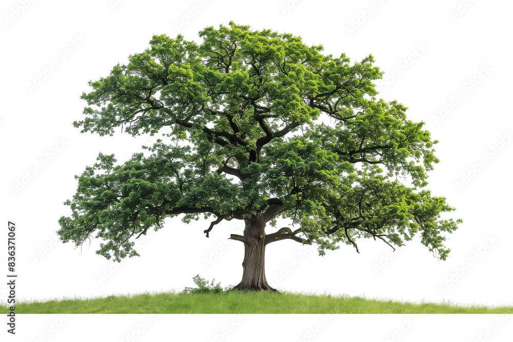 Early life of an oak tree isolated on white
Early life of an oak tree isolated on white