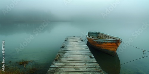 Solitude on the Dock, generative ai