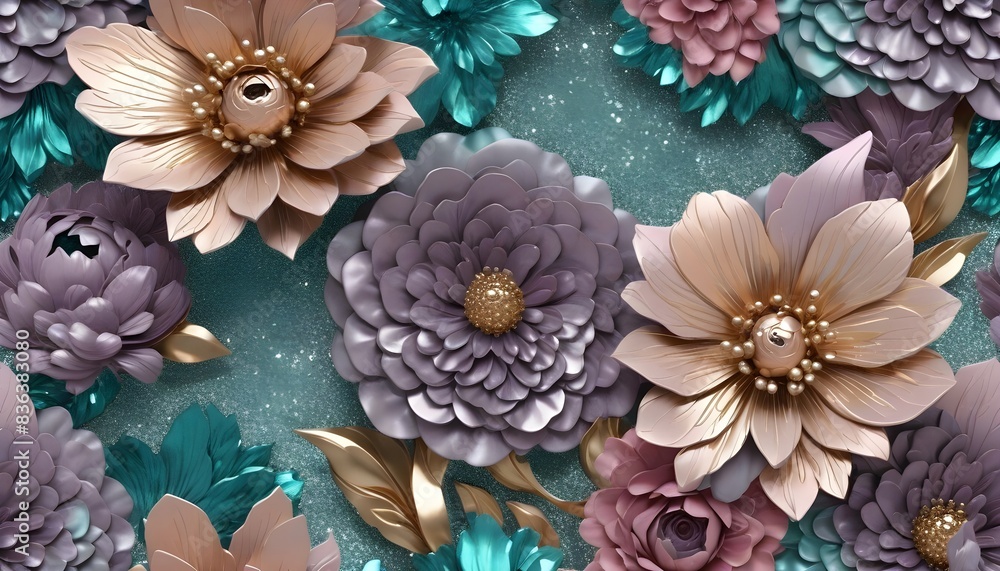3d floral wallpaper pattern 3d floral wallpaper pattern