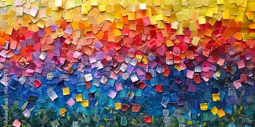 Financial Fusion: A Shredded Banknote Mosaic, generative ai