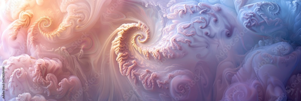 The image portrays a serene cloudscape with soft colors and swirling patterns, evoking tranquility and calmness. It exudes a dreamlike, ethereal beauty with artistic and imaginative elements The image portrays a serene cloudscape with soft colors and swirling patterns, evoking tranquility and calmness. It exudes a dreamlike, ethereal beauty with artistic and imaginative elements