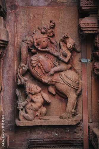 Mukteswara Temple, Muktesvara Temple, Temple City, Bhubaneswar, Odisha, India, Stone Carvings