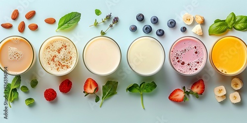 Exploring the World of Non-Dairy Milks: Benefits and Intolerances, generative ai