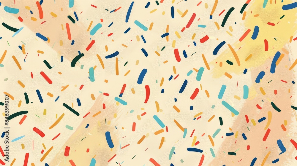 Abstract colorful confetti pattern Abstract colorful confetti pattern