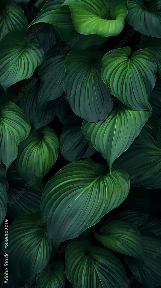 Close-up of green leaves Close-up of green leaves