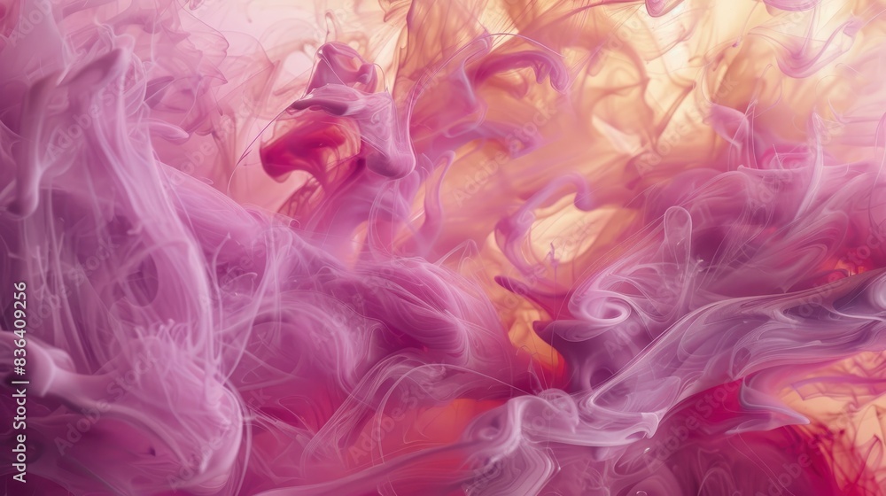 Hazel and mauve paint swirling, Ink Harmony, peaceful radiance pulses through fluid channels, corporate photo Hazel and mauve paint swirling, Ink Harmony, peaceful radiance pulses through fluid channels, corporate photo