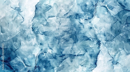 Abstract Platinum Grey Tie Dye Background with Azure Pattern Contemporary Watercolor Print Design featuring Metallic Effect and Crumpled Paper Texture Artistic Abstract Background with Tie 