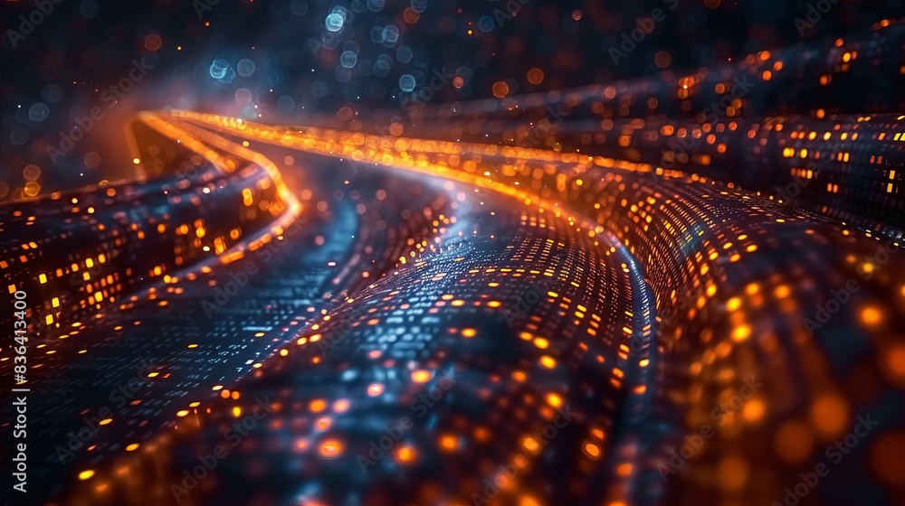 With the concept of cyber global communication and coding accompanied by graphic creation and fast speed transfer, this concept illustrates agile digital transformation and disruptive innovation. With the concept of cyber global communication and coding accompanied by graphic creation and fast speed transfer, this concept illustrates agile digital transformation and disruptive innovation.