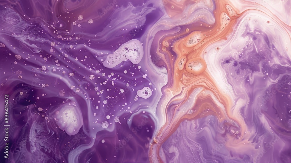 Rust and lilac paint swirling, Ink Impressions, soft light springs from liquid pathways, screenshots Rust and lilac paint swirling, Ink Impressions, soft light springs from liquid pathways, screenshots