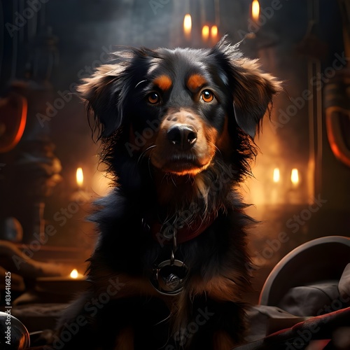 Plakat puppy dog