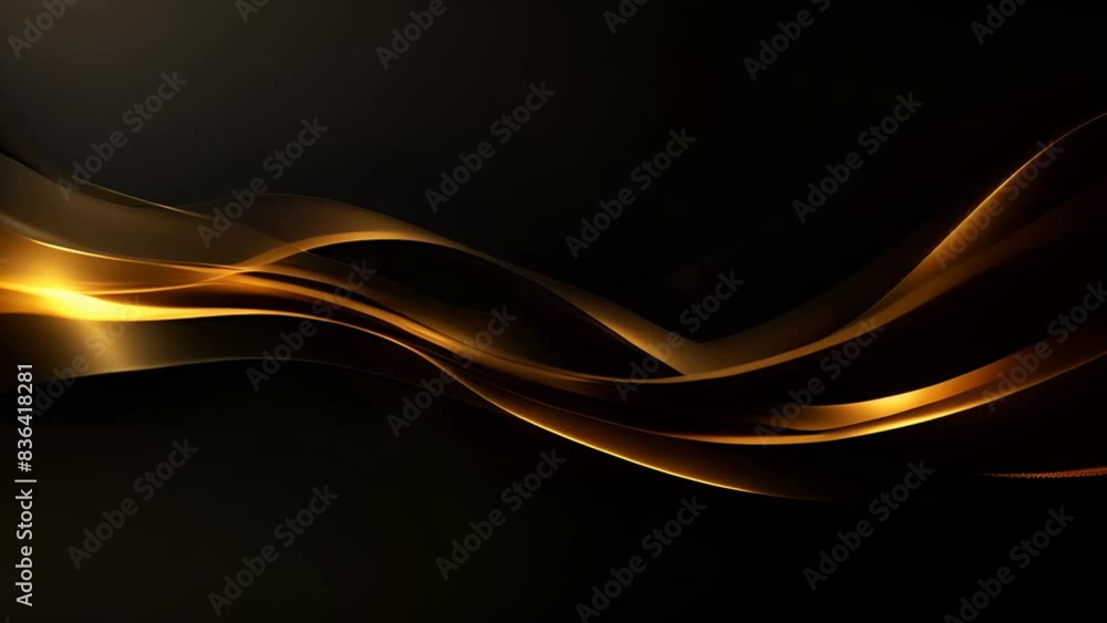 white smooth flowing waves with curved golden lines abstract motion background. Seamless looping. Video animation Ultra HD 4K 3840x2160
white smooth flowing waves with curved golden lines abstract motion background. Seamless looping. Video animation Ultra HD 4K 3840x2160