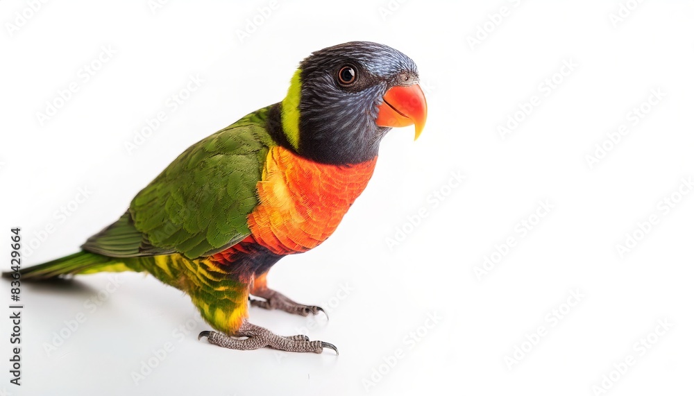 rainbow lorikeet - Trichoglossus moluccanus - is a small species of ...