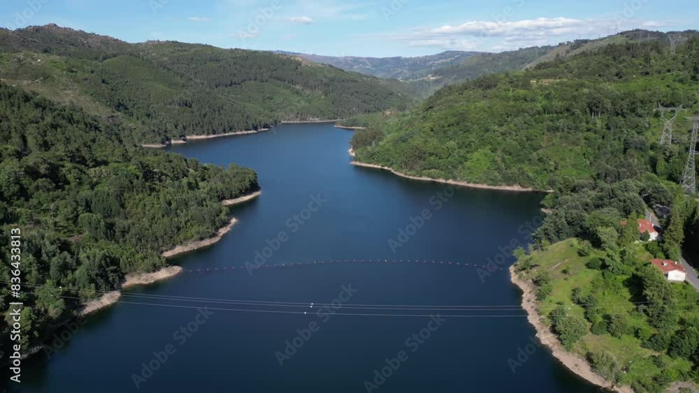Aerial video of the Panda-Grace National Park, Portugal Aerial video of the Panda-Grace National Park, Portugal