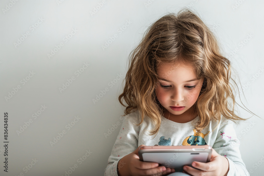 Child Absorbed in Smartphone: The Impact of Technology on Young Minds Child Absorbed in Smartphone: The Impact of Technology on Young Minds