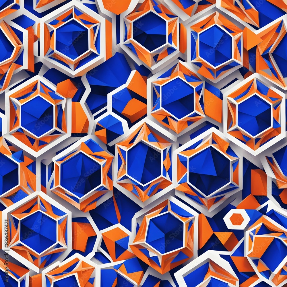 Vibrant Geometric Abstractions: A Visual Odyssey Vibrant Geometric Abstractions: A Visual Odyssey
