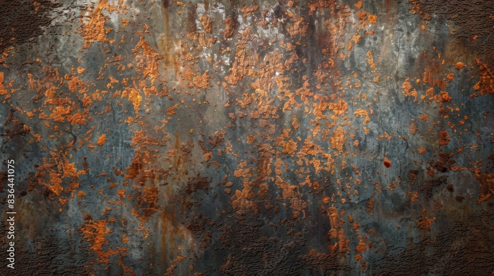 Grunge rusted metal texture background. rust and oxidized metal background. Old metal iron panel
