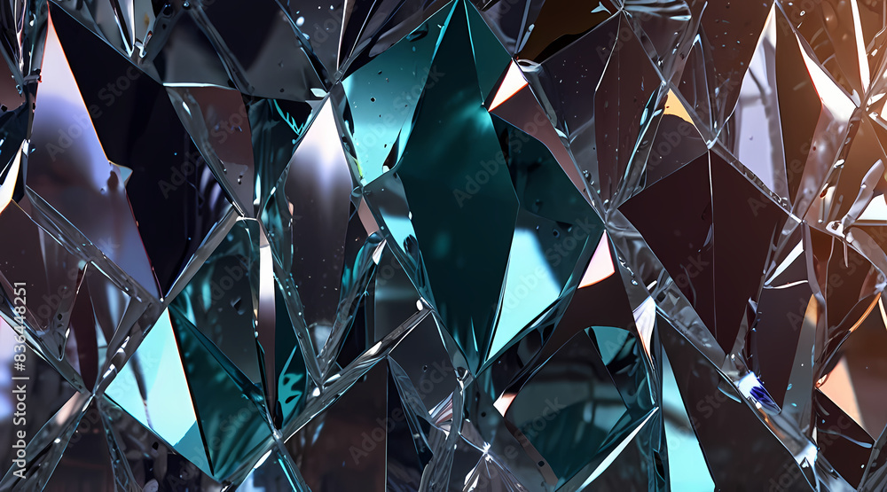 light abstract background with light reflecting on crystal surfaces light abstract background with light reflecting on crystal surfaces