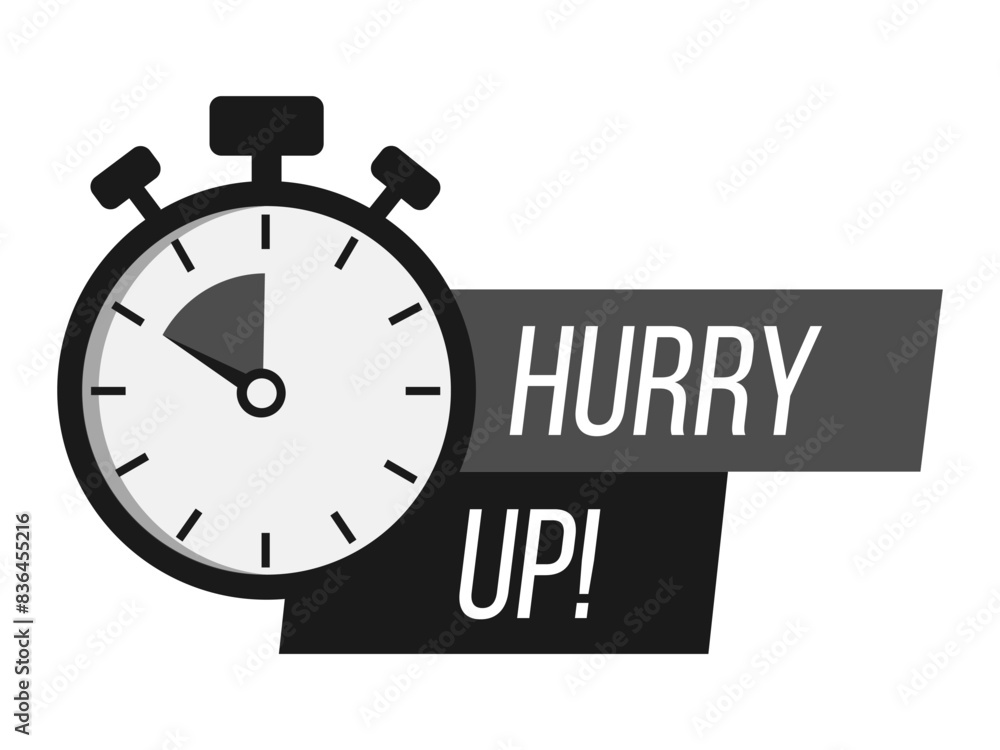 Limited offer. Sale countdown badge. Limited time only discount promotion. Vector illustration Limited offer. Sale countdown badge. Limited time only discount promotion. Vector illustration