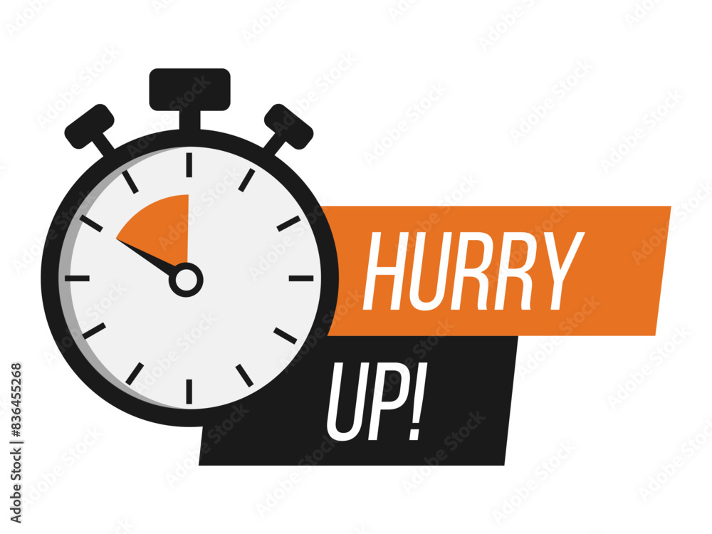Limited offer. Sale countdown badge. Limited time only discount promotion. Vector illustration Limited offer. Sale countdown badge. Limited time only discount promotion. Vector illustration