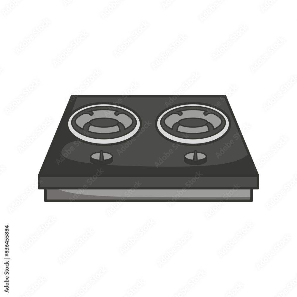 Fototapeta premium stove illustration