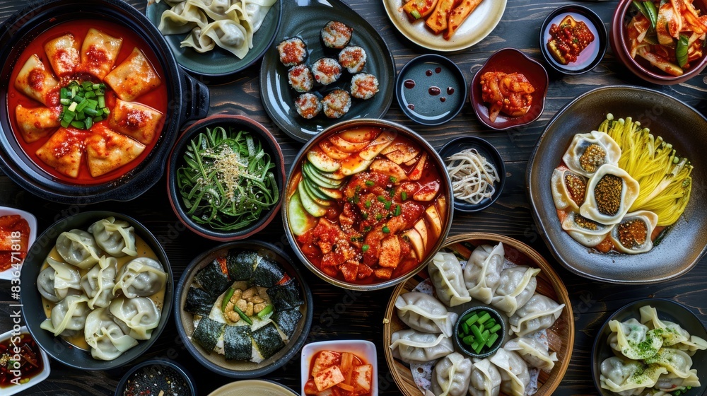 Korean Cuisine Delectable Dumplings Korean Cuisine Delectable Dumplings