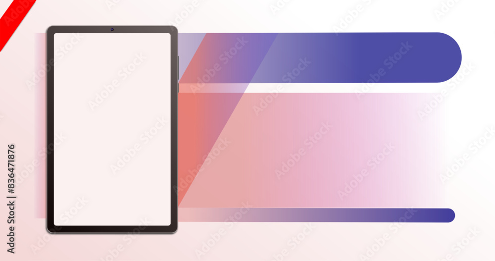 tablet with blank screen mockup background tablet with blank screen mockup background