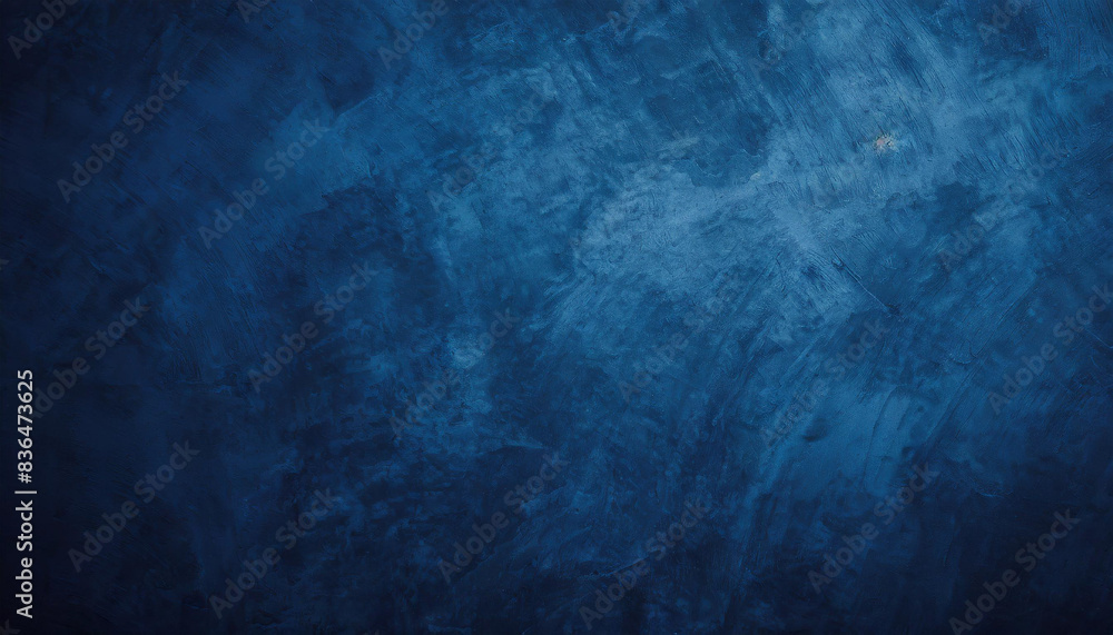 Dark blue grunge plaster texture background, symbolizing depth and resilience in artistic abstraction Dark blue grunge plaster texture background, symbolizing depth and resilience in artistic abstraction