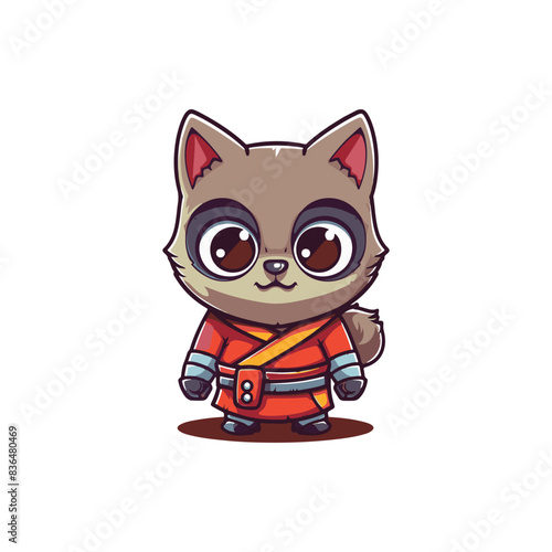 Cute master character vector design